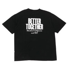 RHC Ron Herman &times; STANDARD CALIFORNIA SD HEAVYWEIGHT LOGO TEE BLACK画像