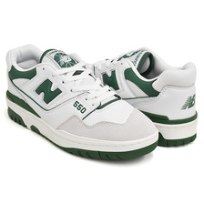 new balance BB550WT1 WHITE / GREEN画像