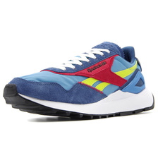 Reebok CL LEGACY AZ ESSENTIAL BLUE/ACID YELLOW/BATIK BLUE H69119画像