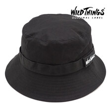 Wild Things TWILL BUCKET HAT BLACK WT21256U画像
