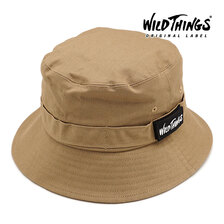 Wild Things TWILL BUCKET HAT BEIGE WT21256U画像