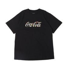 COCA-COLA atmos NEW NOSTALGIA SS TEE BLACK MAT21-S029画像