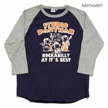 STUDIO D'ARTISAN ラグラン7分袖Tシャツ "ROCKABILLY" 8045A画像