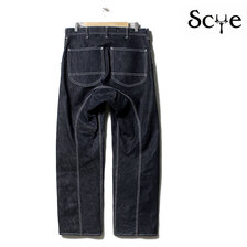 SCYE BASICS Selvedge Denim Straight Leg Jeans 5121-83546画像