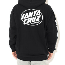 SANTA CRUZ Club Oval Dot Full Zip Hoodie 44252241画像