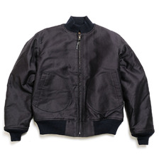 Buzz Rickson's DECK ZIP ALPACA & WOOL PILE LINING NAVY DEPARTMENT BR14941画像