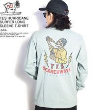 The Endless Summer TES HURRICANE SURFER LONG SLEEVE T-SHIRT -SAX- FH-1774326画像
