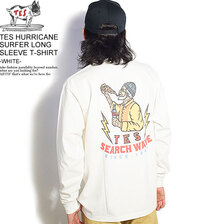 The Endless Summer TES HURRICANE SURFER LONG SLEEVE T-SHIRT -WHITE- FH-1774326画像