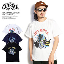 CUTRATE &times; "BATMAN & JOKER&rdquo; CR T-SHIRT CR-21SS001BJ画像