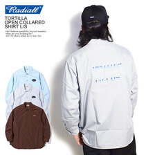RADIALL TORTILLA - OPEN COLLARED SHIRT L/S RAD-21AW-SH009画像