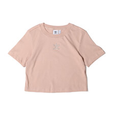 adidas CROPPED TEE ASH PEARL HF9198画像