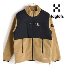 HAGLOFS Combination Fleece JK Men Beige/Black 941512画像