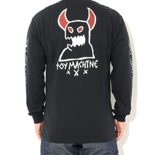 TOY MACHINE Sketchy Monster Embroidery L/S Tee TMFBLT3画像