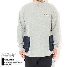 Columbia Chicago Avenue Mock L/S Crew PM0275画像