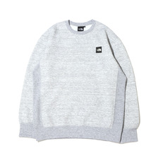 THE NORTH FACE SQUARE LOGO CREW MIX GREY NT62133画像