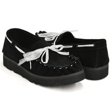 TOMOTAKA ONOZAKI DYNEEMA MOCCASIN BLACK SUEDE画像