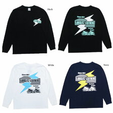 Langlitz Leathers 長袖 Tシャツ ロゴプリント LLC-004 LL300画像