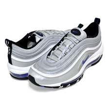 NIKE AIR MAX 97 (GS) metallic silver/persian violet 921522-027画像