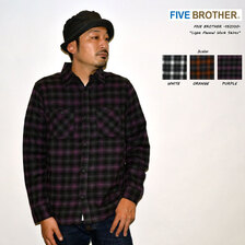 FIVE BROTHER LIGHT FLANNEL L/S WORK SHIRT 152100画像