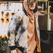 NO ID. BLACK リバーシブルスタジャン 449006-739B画像