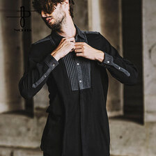 NO ID. BLACK フロントタック切替ロングSH 449006-768S画像