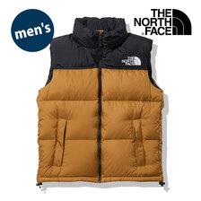 THE NORTH FACE M Nuptse Vest UTILITY BROWN ND91843-UB画像