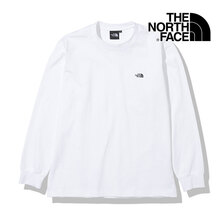 THE NORTH FACE M L/S Nuptse Cotton Tee WHITE NT82135-W画像