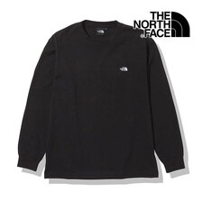 THE NORTH FACE M L/S Nuptse Cotton Tee BLACK NT82135-K画像