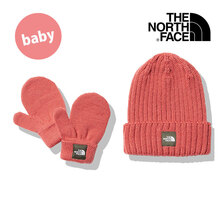 THE NORTH FACE Baby Cappucho Lid & Mitt Set FADED ROSE NNB41902-FD画像