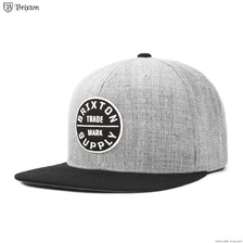 Brixton OATH III SNAPBACK (GREY&times;BLACK) 10777画像