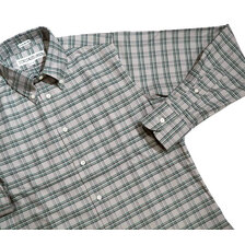 INDIVIDUALIZED SHIRTS L/S STANDARD FIT WOODLAND CHECK B.D. SHIRTS green画像