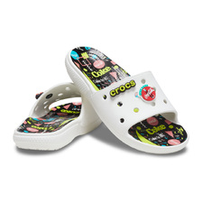crocs CocaColaXClassicCrocs90sSlide White/Multi 207216-94S画像