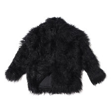 adidas FUR JACKET BLACK HG6678画像