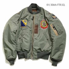 Buzz Rickson's Type MA-1 &ldquo;ALBERT TURNER & CO., INC.&rdquo; PATCH BR14955画像