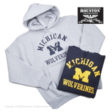 HOUSTON カレッジパーカー MICHIGAN MCGN-002画像