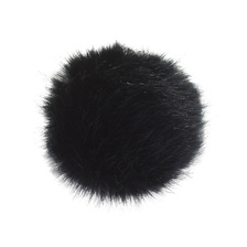 crocs Black Puff Ball 10008820画像