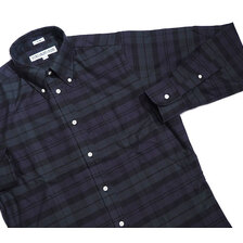 INDIVIDUALIZED SHIRTS L/S STANDARD FIT B.D. OXFORD SHIRTS blackwatch画像