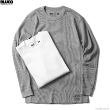 BLUCO 2PAC THERMAL SHIRTS -Set in- A-PACK (IVO/ASH) OL-014-021画像