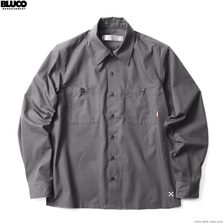 BLUCO STANDARD WORK SHIRTS L/S (GRAY) OL-109-021画像