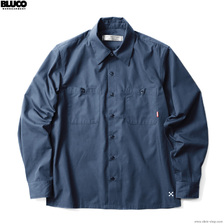 BLUCO STANDARD WORK SHIRTS L/S (NAVY) OL-109-021画像