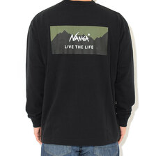 NANGA Live The Life L/S Tee画像