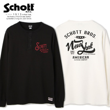 Schott LS MESSAGE HENEYNECK T-SHIRT 3113201画像