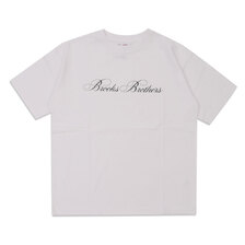 Ron Herman × Brooks Brothers Logo T-Shirt WHITE画像