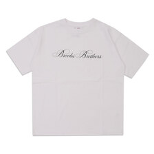 Ron Herman &times; Brooks Brothers Logo T-Shirt WHITE画像