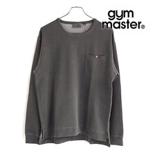 gym master ピグメントリップルP付きロンTee ブラック G533695画像