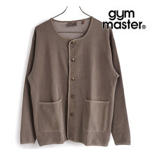 gym master ピグメントリップルノーカラーカーデ モカブラウン G733602画像