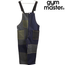 gym master ガーメントウォッシュガーデニングオーバーオール チャコールCRZ G757605画像