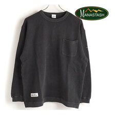 MANASTASH HEAVY SNUG THERMAL L/S TEE BLACK 7113103画像