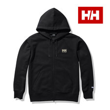 HELLY HANSEN HH Logo Full-zip Sweat Hoodie BLACK HE32160画像