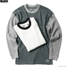 BLUCO 2PAC THERMAL SHIRTS -Set in- C-PACK (IVO-BLK/SLT-ASH) OL-014-021画像